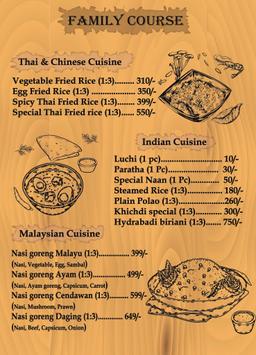 Fried Rice Menu