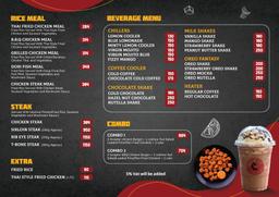 Rice Menu