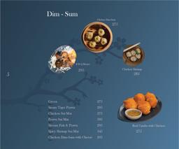 Dim-Sum Menu