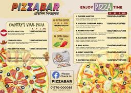 Pizza Menu