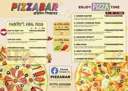 Pizza Menu