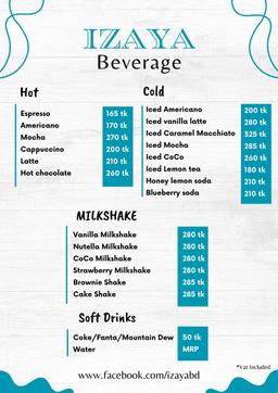 Beverage Menu