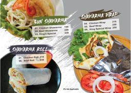 Shawarma Menu