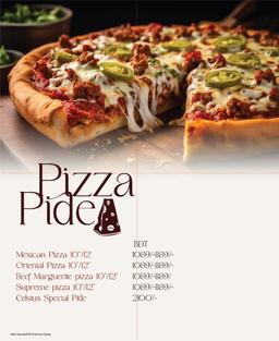 Pizza Menu