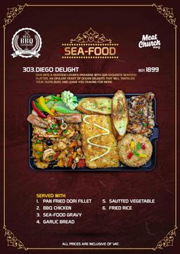 Seafood Menu