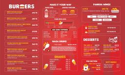 Fast Food Menu