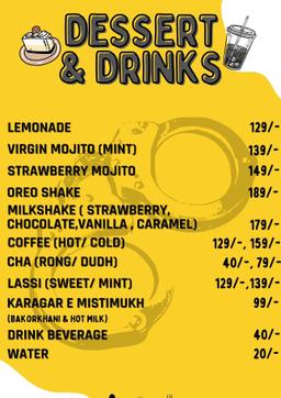 Beverage Menu