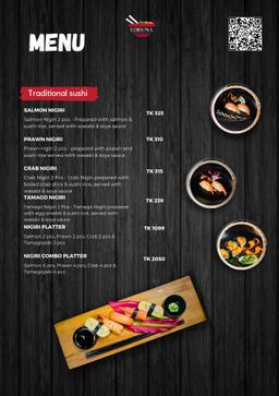 Seafood Menu